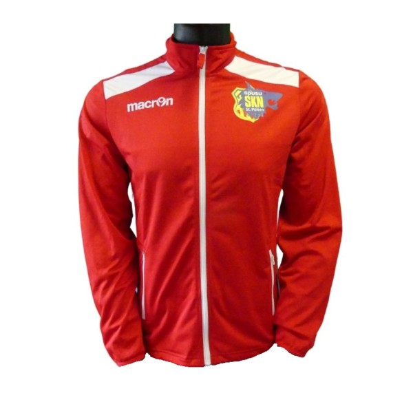 61861_Macron_SKN_Full_Zip_Trainingsweste_rot_XXS